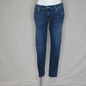 Hudson KRISTA Low Rise Super Skinny Ankle Jeans Blue Denim 28" Women's 29